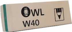 White Eraser Owl W40