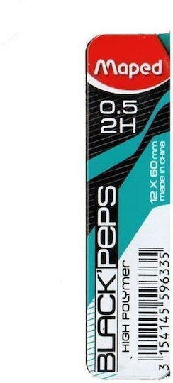 Maped Mechanical Pencil Leads 0.5mm 2H