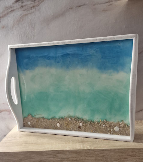 Ξύλινος Δίσκος Σερβιρίσματος 35x25cm