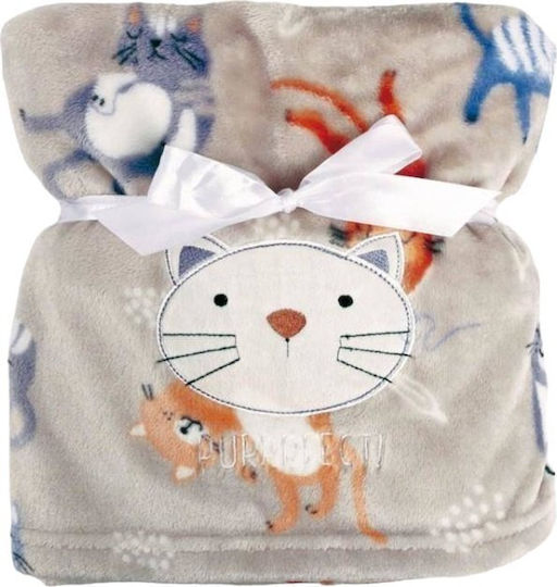 Matex Blanket Nursery Swaddling Blankets Gray 75x100cm