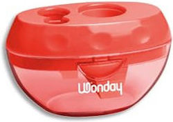 Wonday Triple Red Pencil Sharpener Wonday Triple Red Pencil Sharpener