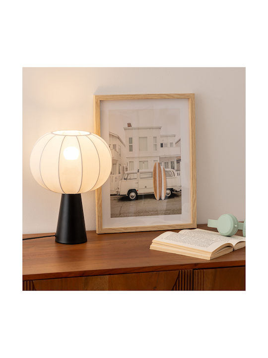 Decorative Lamp with Socket for Bulb E27 Black