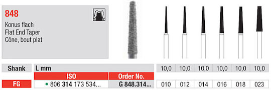 eDenta Milling Cutter for Rotary Tool