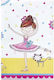 Ballerina Plastic Tablecover 120 x 180 cm