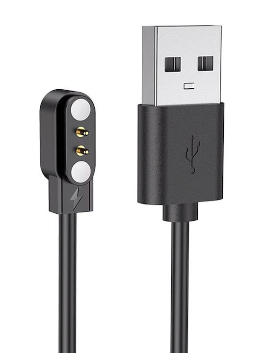 Cablu de încărcare USB Zeblaze pentru smartwatch Beyond 3 Plus Negru