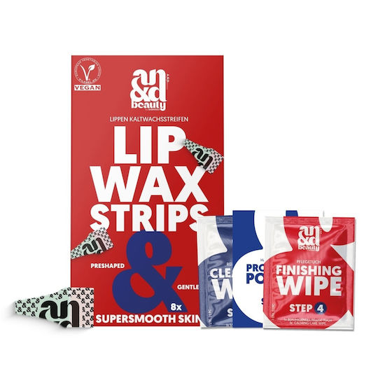 AndBeauty Wax Strips for Sensitive Skin 8pcs