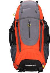 Military Tactical Hiking Backpack Rain Cover 70 Liters 25 Kg 68x35x20 Cm Gray Orange Military Tactical Hiking Backpack Rain Cover 70 Liters 25 Kg 68x35x20 Cm Gray Orange