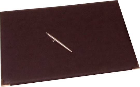 Double Office Desk Pad 35x47cm Mandarin Double Brown