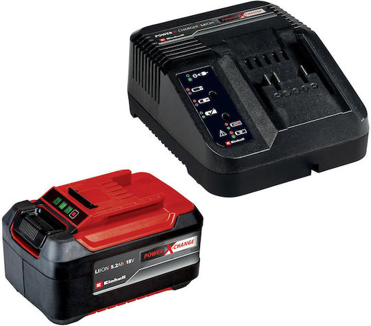 Einhell Starter Set 18V 5.2Ah Plus Charger