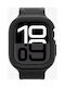 Spigen Vault Pro Θήκη Σιλικόνης σε Μαύρο χρώμα για Apple Watch 42mm
