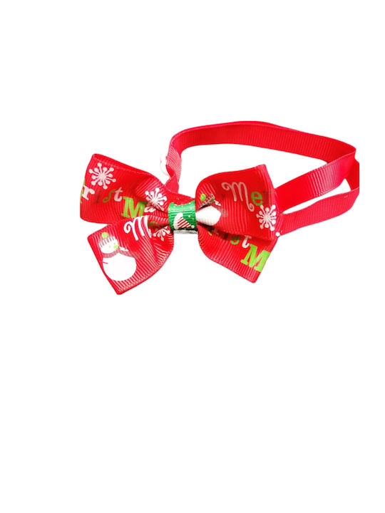 Christmas Bow Tie for Dogs and Cats 7×4×33cm