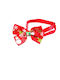 Christmas Bow Tie for Dogs and Cats 7×4×33cm