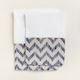 Beauty Home Set Christening Oilcloths Zigzag Bl...