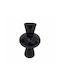 Art et Lumiere Decorative Vase Black 11x11x30cm