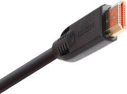 Vcom Cg517 HDMI Male To HDMI Male Cable Length 1.8m HDMI Version 2.0 Black 4K 2160p @ 60fps 3840x2160