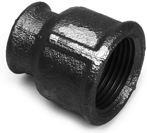 Black Reducing Bushing 3/4 X 1/2 Inch