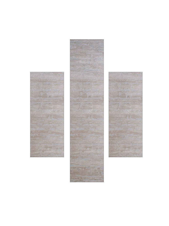 Klonaras Modern Bedroom Rugs Set Beige KL472602 3pcs