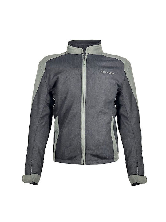 AGVpro Urbanride Καλοκαιρινό Ανδρικό Μπουφάν Μηχανής Black / Khaki