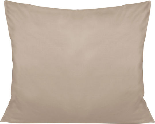 Darymex Decorative Pillow Case from 100% Cotton Dark Beige 041 50x70cm.