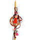 Easter Candle Gorjuss Round Scented and Handmade Red