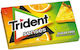Trident Chewing gum with Flavor Tropical No Added Sugar 1pcs 23gr