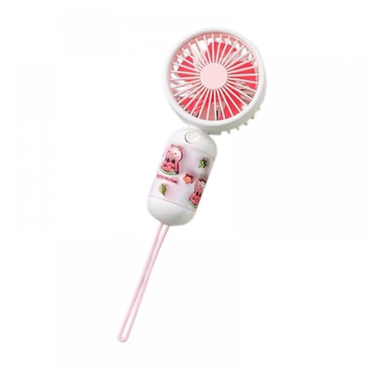 Mu052a Handheld Ventilator USB 3W Rosa
