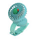 Hoomei Handgeführter USB Ventilator 3W Grün HM-...