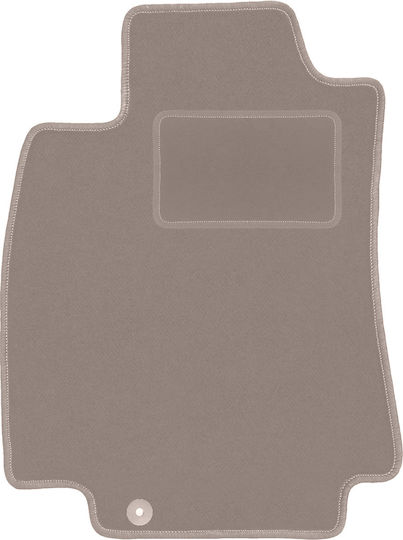 Beige Fahrermatte Nissan Tiida C11 Hatchback Limousine 2004-2012