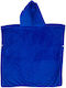 Boy's Beach Towel Poncho 70*70 Blue S22