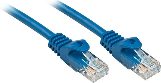 Lindy U/UTP Кат.6 (Gigabit) Мрежов Кабел Ethernet 3м Син