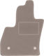 Beige Driver Mat Fiat 500l Minivan 2012