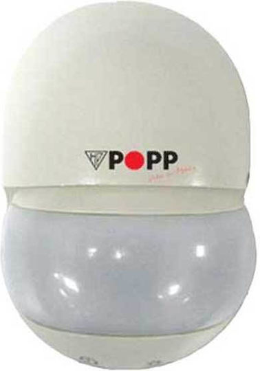 Popp Mcsensor Ενσύρματος Αισθητήρας Κίνησης 110° Εμβέλειας 12m