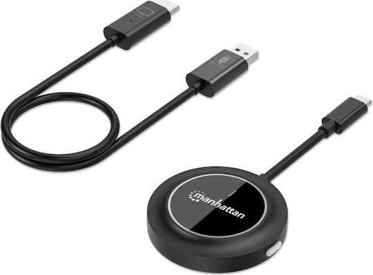 Manhattan HDMI адаптер 1080p безжичен HDMI дисплей комплект за презентации