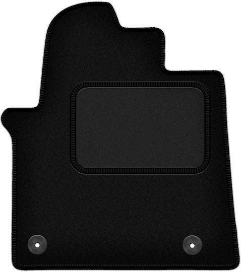 Black Driver Mat Fiat Talento Van 2016