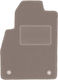 Beige Fahrermatte Chevrolet Cruze Hatchback Limousine Kombi 2008-2016