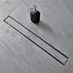 Σιφόνι Κανάλι Ντουζιέρας Ανοξείδωτο Stone 80cm Σιφόνι Κανάλι Ντουζιέρας Ανοξείδωτο Stone 80cm