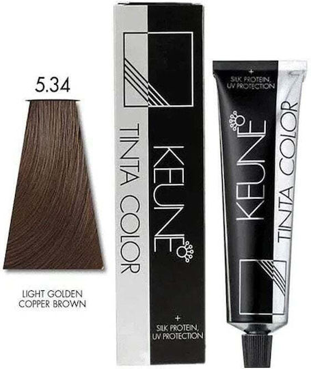 Keune Βαφή Μαλλιών 5.34 Light Golden Copper Brown 60ml