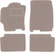 Beige Velvet Floor Mats Mazda 323 Bj Sedan Hatchback Break Wagon 1998-2003