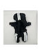 Bonnie XS Schwarzes Hundesweatshirt mit weißen Streifen