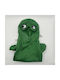 Bonnie Medium Green Dog Hoodie with Eye Design
