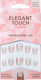 Elegant Touch Nail Design Accessories in Beige Color 24pcs