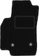 Black Driver Mat Opel Karl Hatchback 2015
