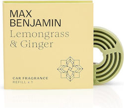 Car Air Freshener Refill Lemongrass & Ginger Max Benjamin Car Air Freshener Refill Lemongrass & Ginger Max Benjamin