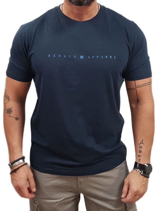 T-shirt Navy Μπλε