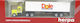 Herpa 140546 Kenworth Hz Semi & Dole Trailer Ho Oo Scale Nib Ho135 1:87