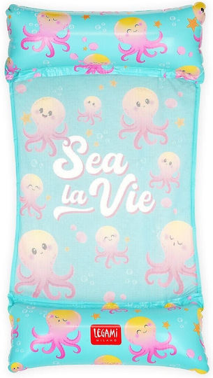 Legami Milano Inflatable Sea Raft Light Blue 135x74cm