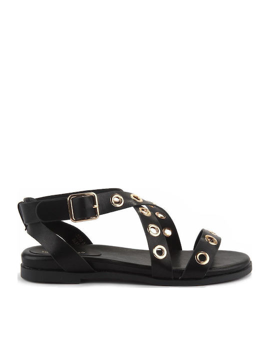 Fshoes Γυναικεία Σανδάλια Μαύρα