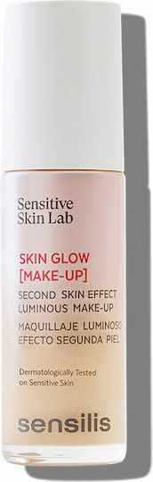 Sensilis Skin Glow Liquid Foundation Nº 04-beige Rose 30ml