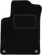 Black Driver's Mat Citroen C3 Ii Hatchback 2009-2016