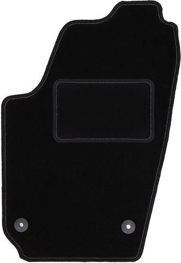 Schwarze Fahrermatte Volkswagen Fox Hatchback 2005-2011